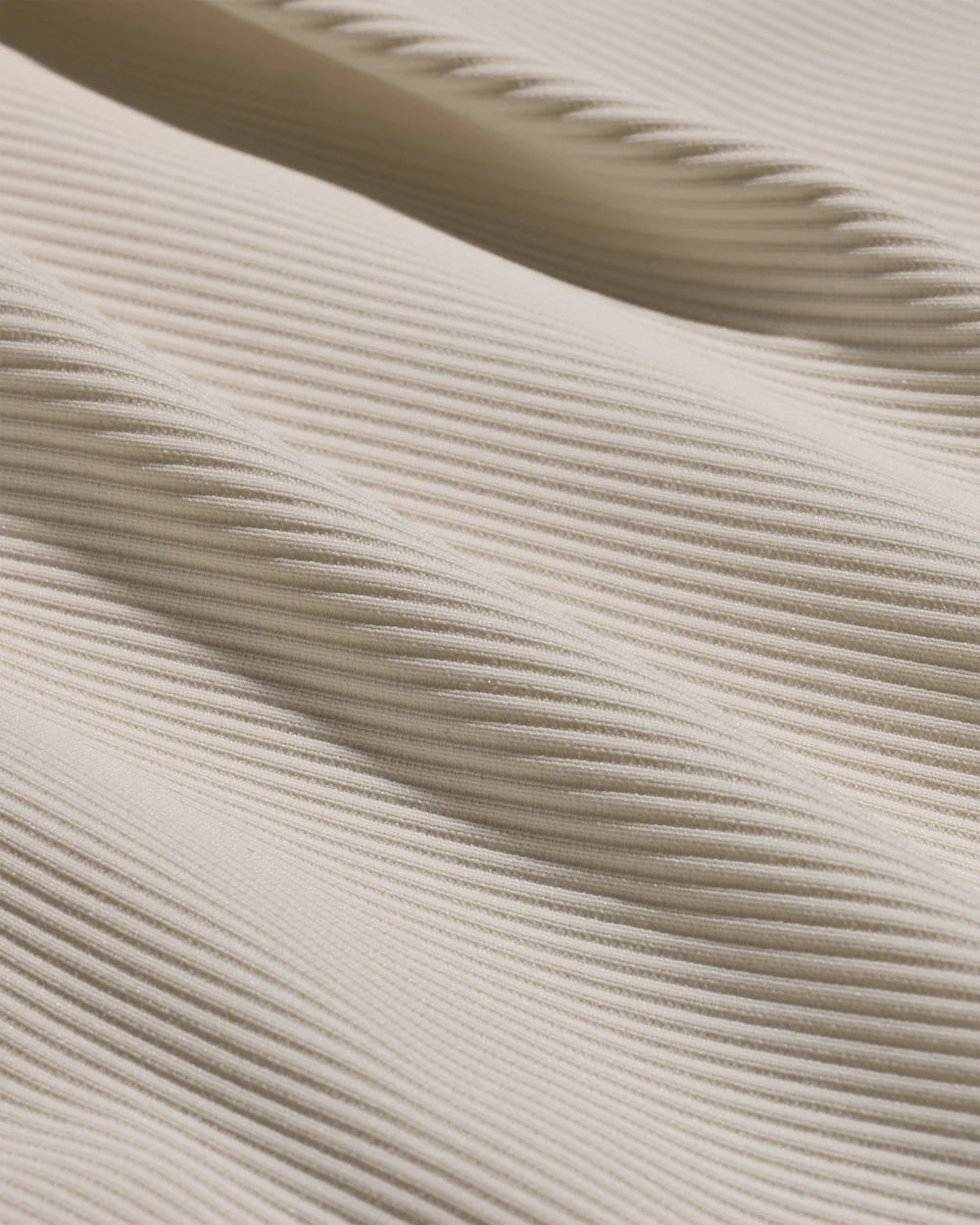 Easy Rib Tank in Ivory - Baseline Social