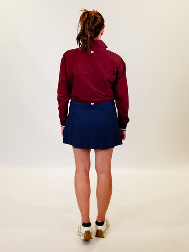 Slice Skirt in Port Royale/Classic Navy - Baseline Social