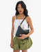 Clare V. Shoulder Strap in Black w/ Grommets at Baseline Social