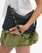 Clare V. Shoulder Strap in Black w/ Grommets at Baseline Social