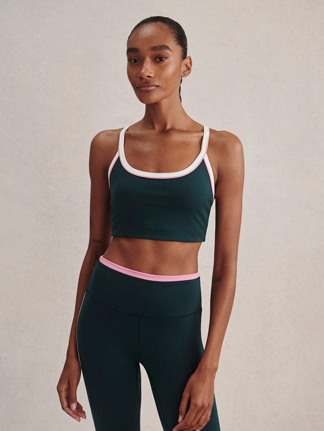 Varley FreeSoft Piper Bra in Ponderosa Pine at Baseline Social