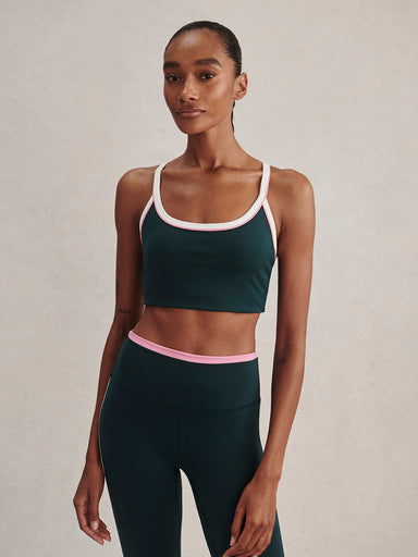 Varley FreeSoft Piper Bra in Ponderosa Pine at Baseline Social
