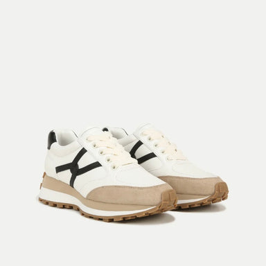 Valentina Mixed Leather Retro Sneakers - Baseline Social