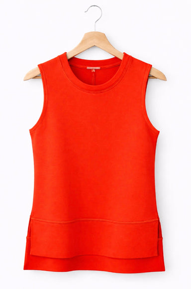 AirEssentials Crewneck Tank in Sunset Coral - Baseline Social