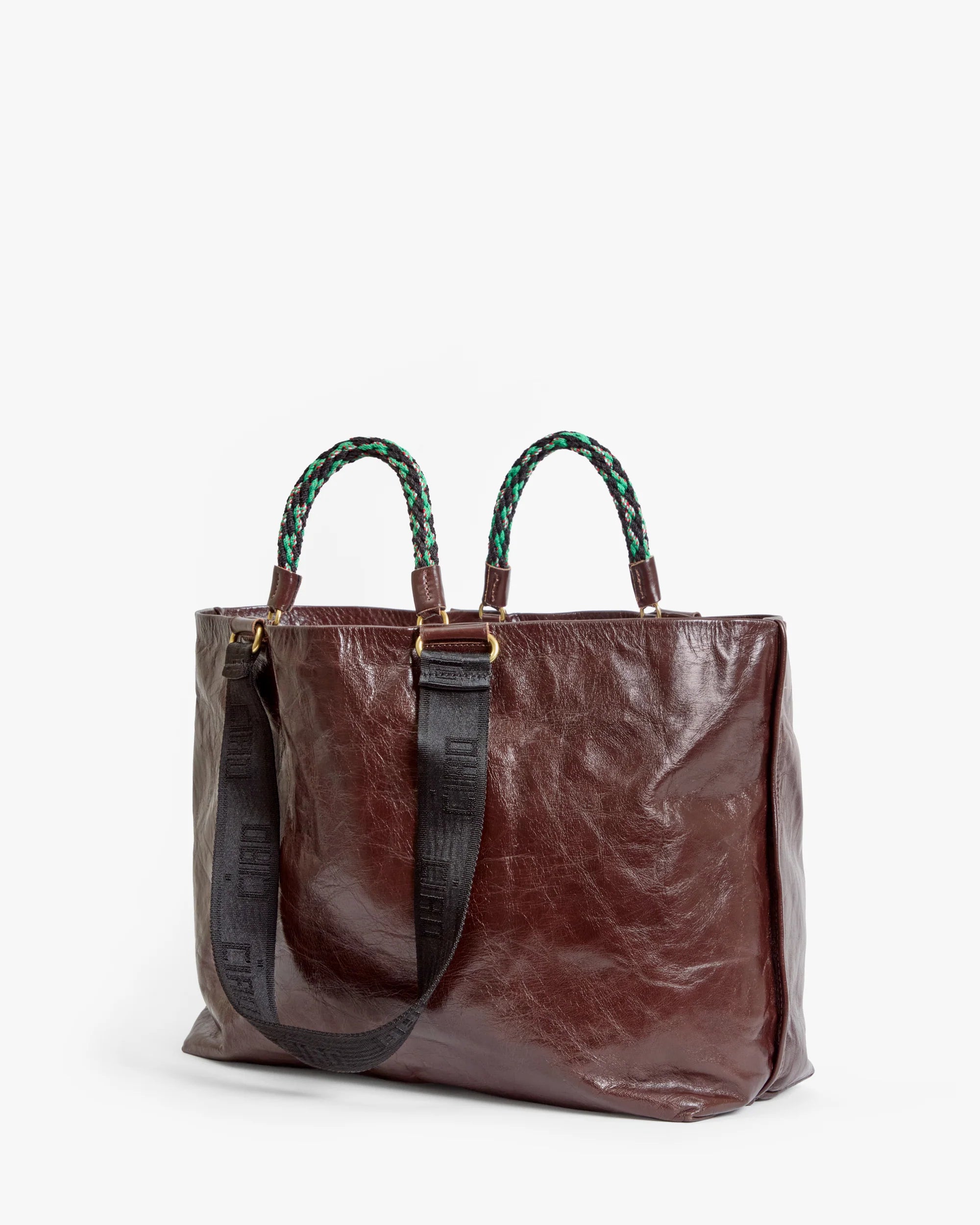 Clare V. Grande Bateau Tote in Mocha at Baseline Social