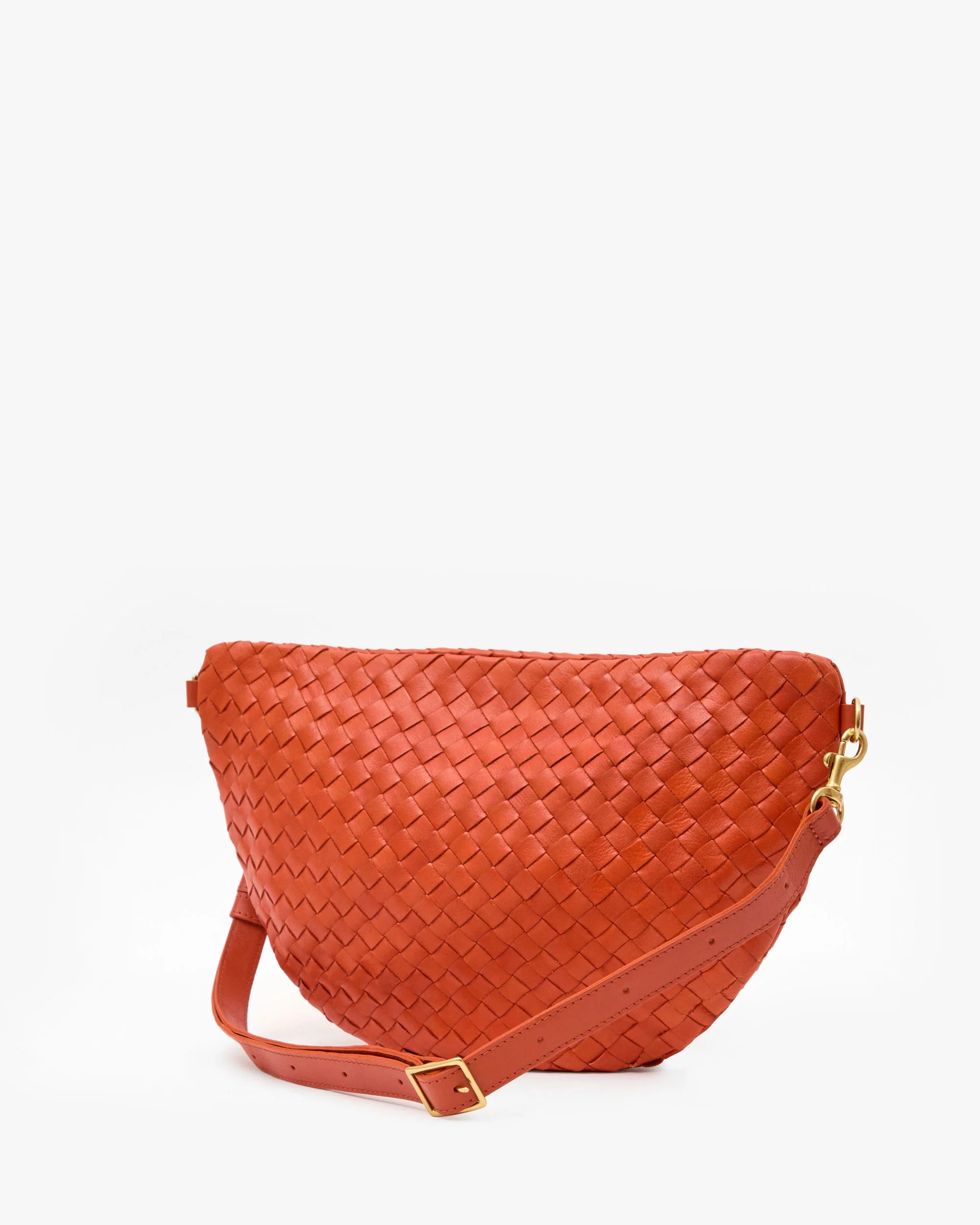 Clare V. Grande Fanny in Saltillo Diagonal Woven at Baseline Social