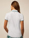 Greyson Scarlett Luxe Short Sleeve Polo in Arctic at Baseline Social