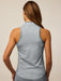 Greyson Vesta Pathfinder Sleeveless Mock Neck Top in Bluestone at Baseline Social