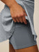 Greyson Phoenix Pathfinder Flare Skirt in Bluestone at Baseline Social