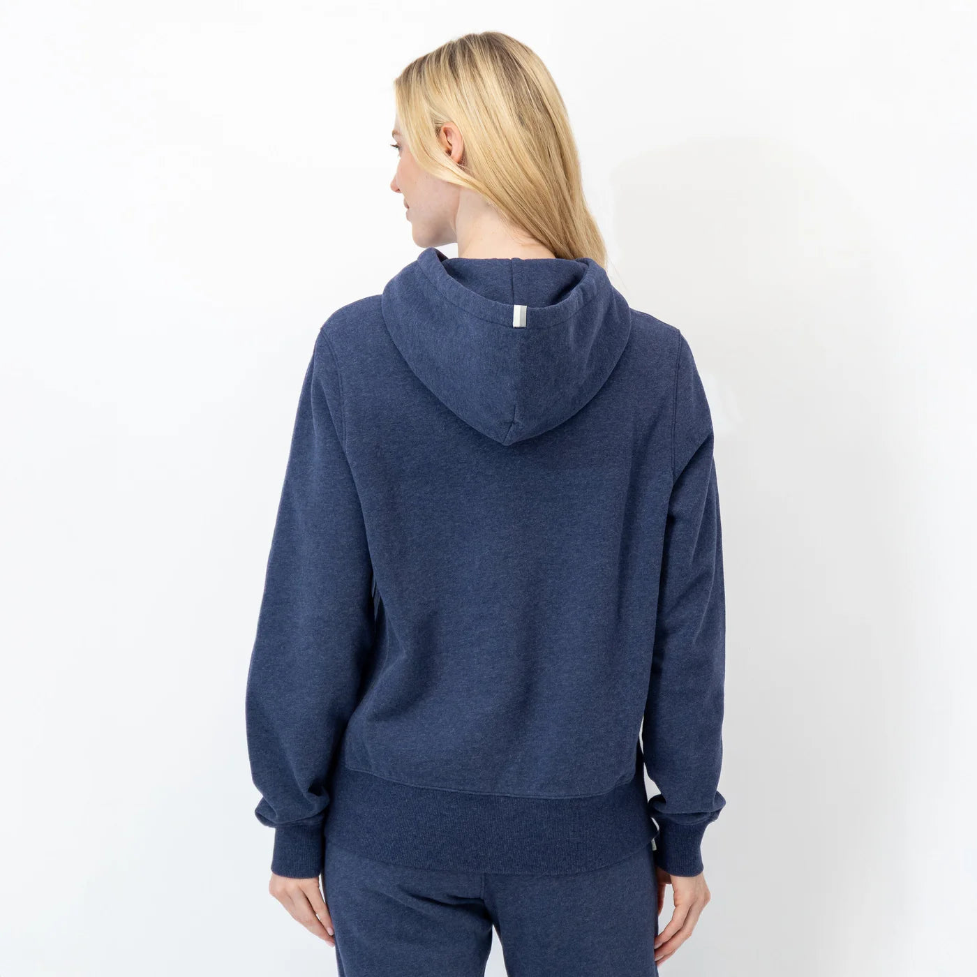 Ready Hoodie in Heather Fleet Navy