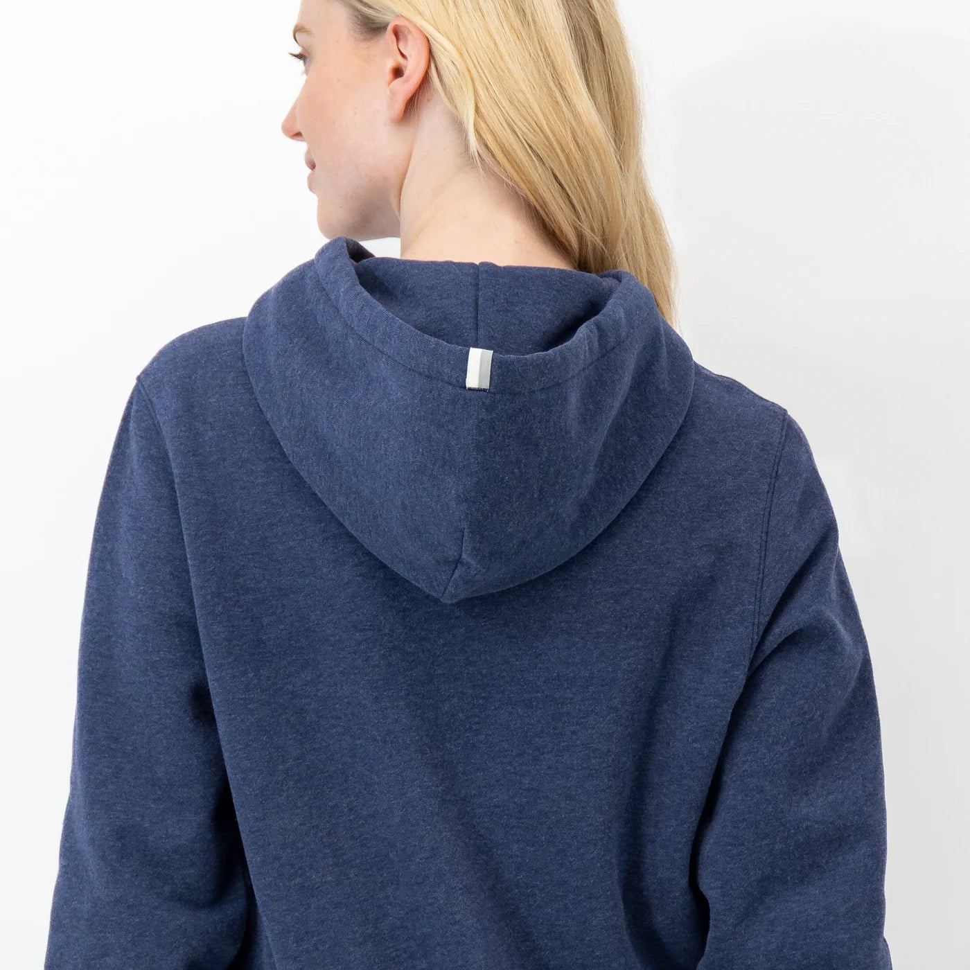 Ready Hoodie in Heather Fleet Navy
