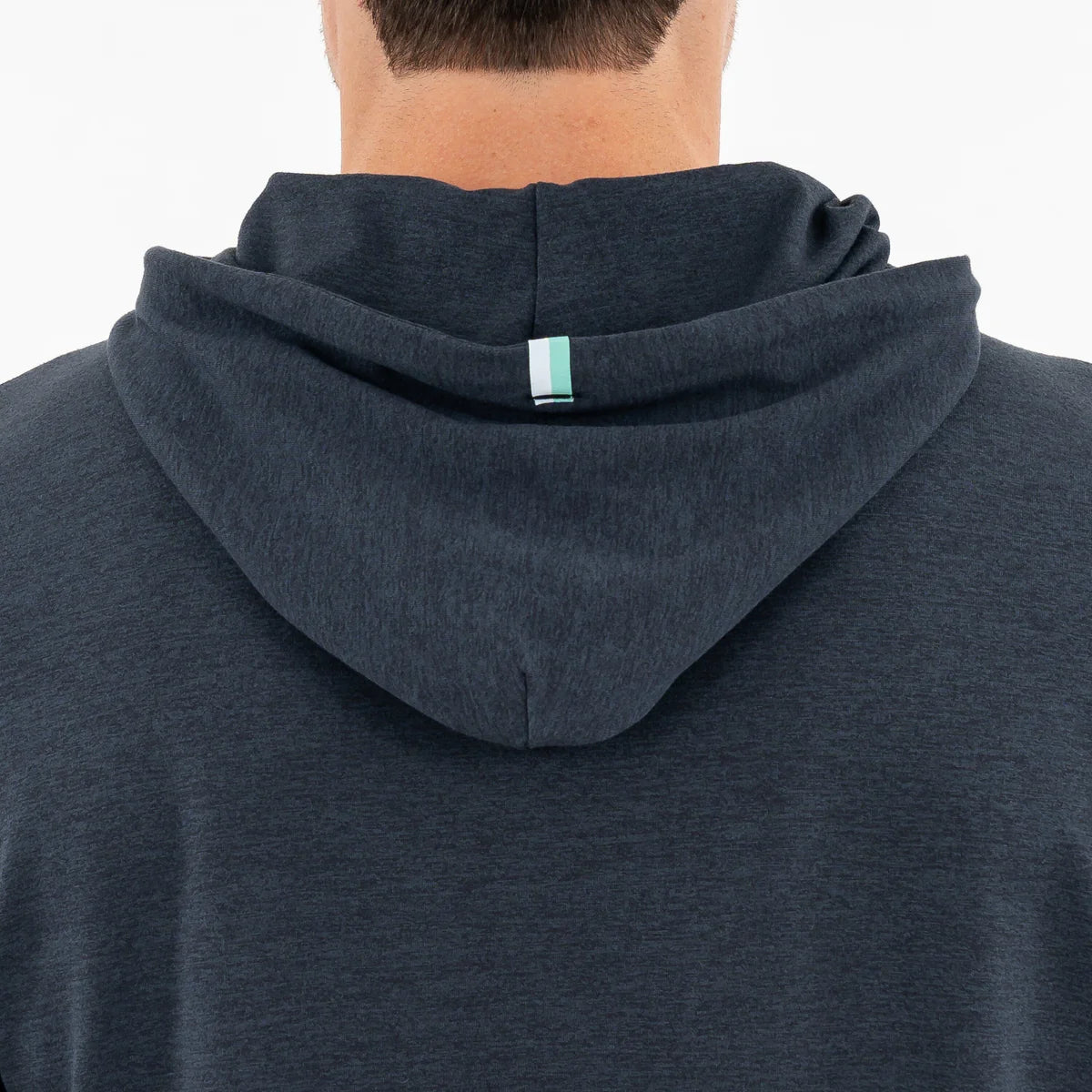 Hesi Performance Hoodie in Heather Postgame Grey - Baseline Social