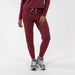Rhoback Tempo Performance Joggers in Red Card Red/Merlot Heather at Baseline Social