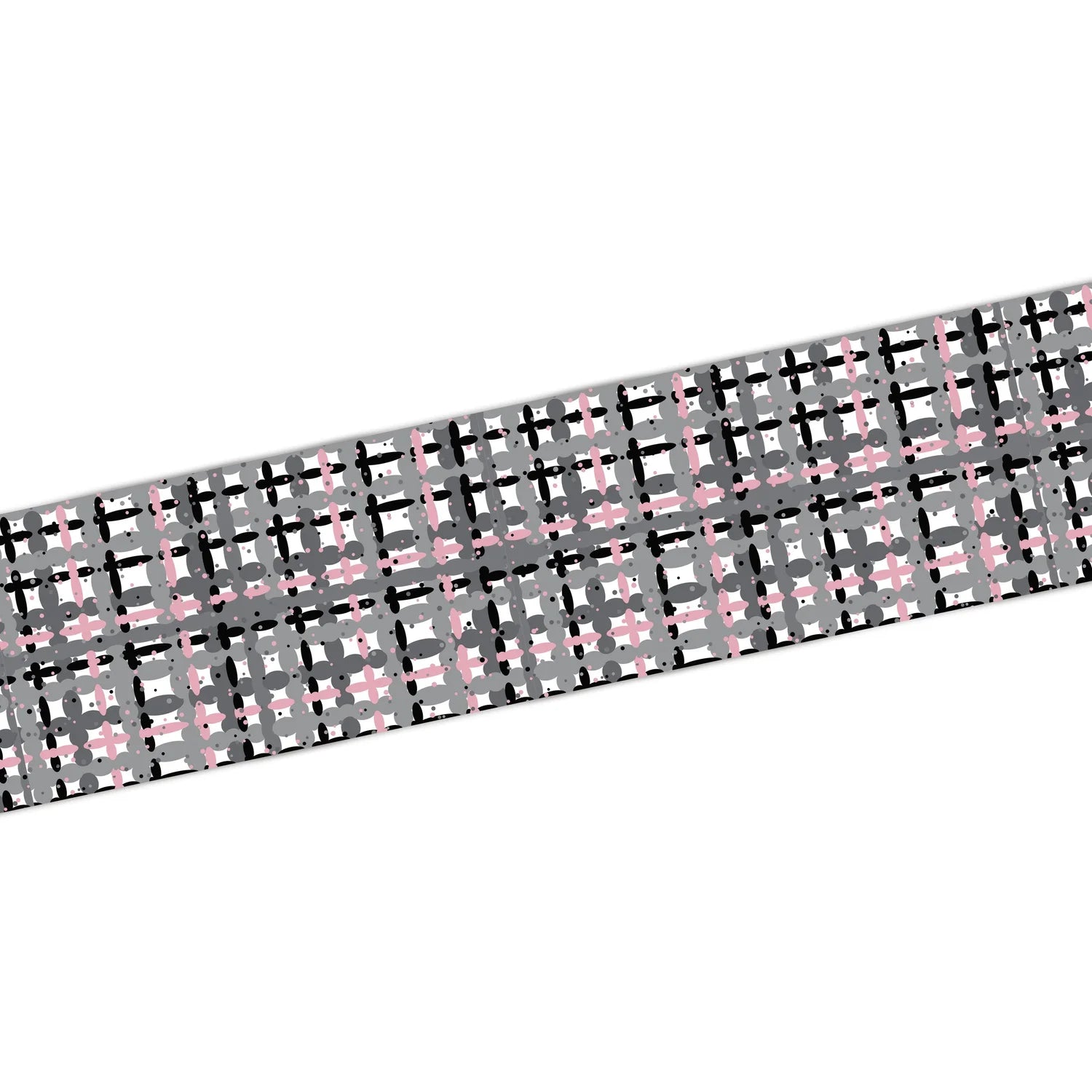 Racket Overgrip in Topspin Tweed (Granite/Blush) - Baseline Social