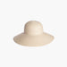 Eric Javits Hampton Straw Packable Hat in Cream at Baseline Social