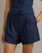 Rhone Horizon Short in Navy Blue at Baseline Social