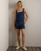 Rhone Horizon Short in Navy Blue at Baseline Social