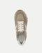 Veronica Beard Valentina Sneaker in Cobblestone, angle view