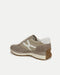 Veronica Beard Valentina Sneaker in Cobblestone, detail view