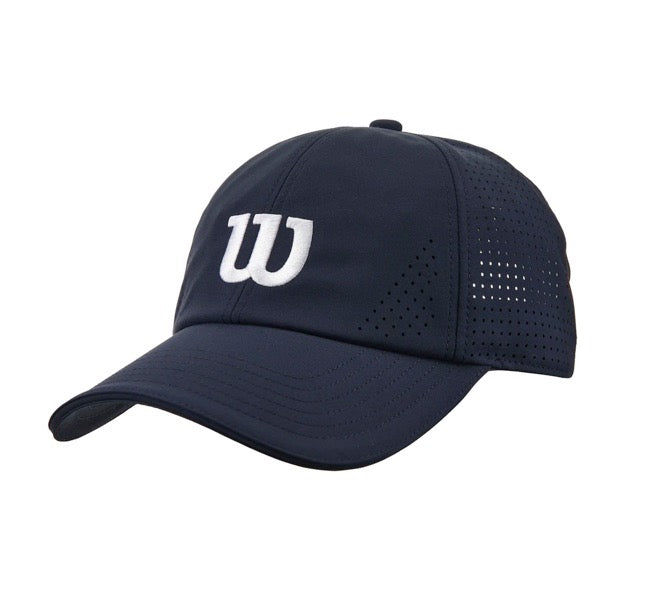 Laser-Cut Performance Hat in Navy