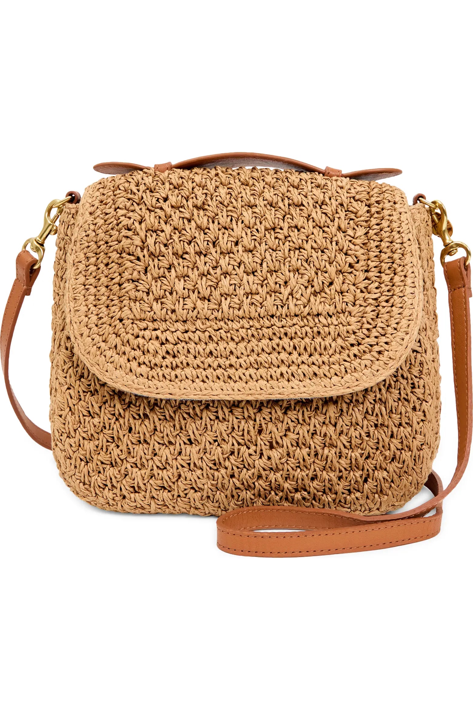 Louis w/ Top Handle in Twisted Raffia Palm