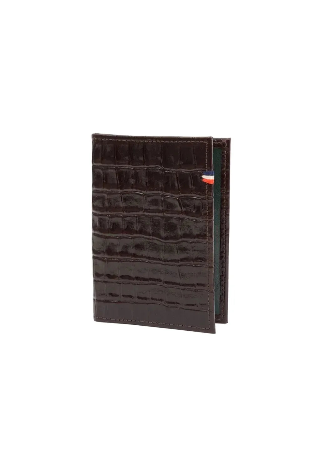 Passport Sleeve - Mahogany Croco