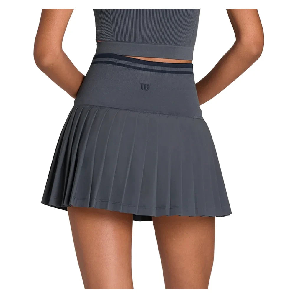 Midtown Tennis Skirt in Dusk Blue