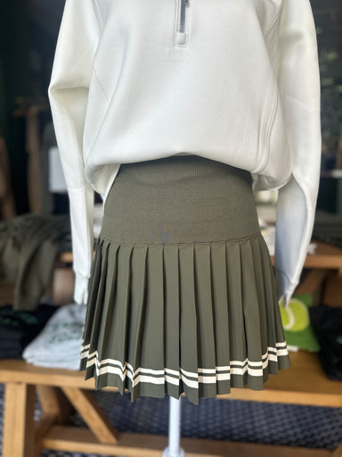 Midtown Tennis Skirt in Grape Leaf - Baseline Social