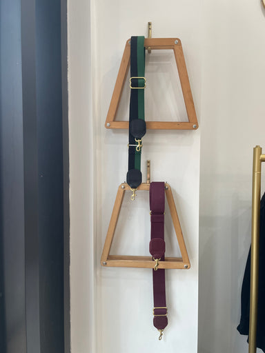 Adjustable Crossbody Strap in Cassis - Baseline Social