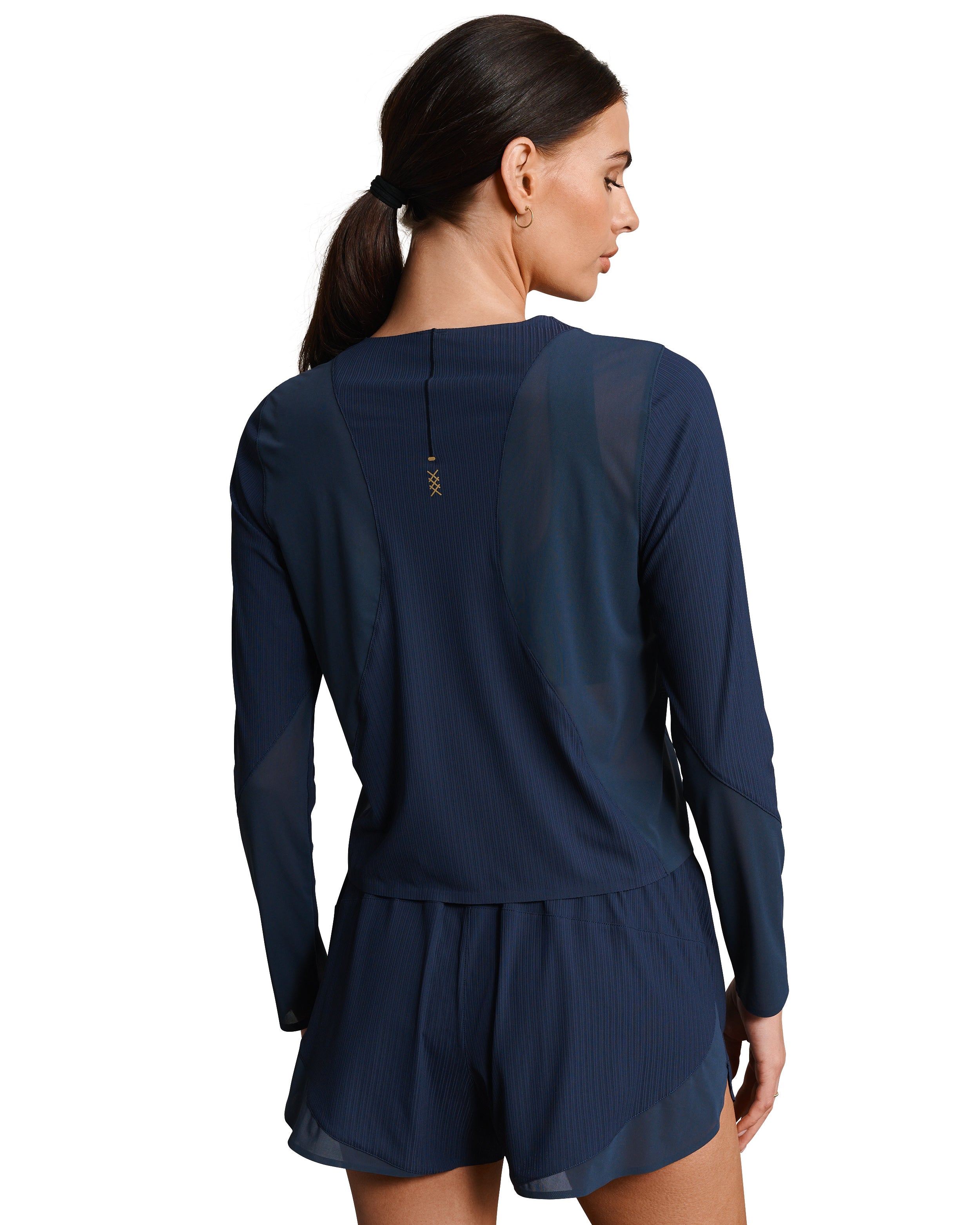 Rhone Lightspeed Long Sleeve in Navy Blue at Baseline Social
