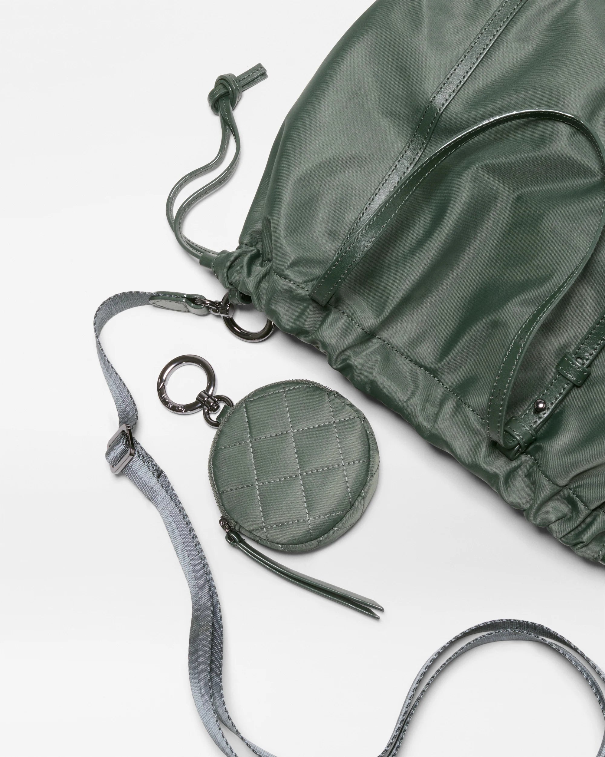 MZ Wallace Small Waverly Tote in Juniper at Baseline Social