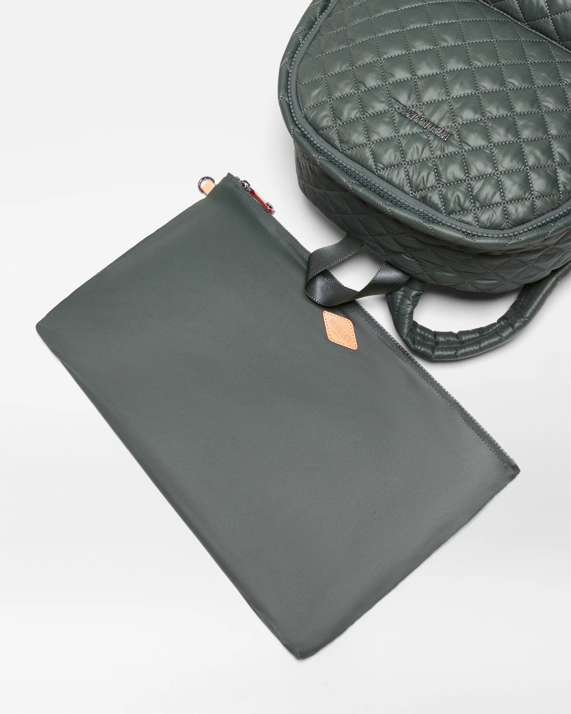 MZ Wallace Metro Backpack in Juniper at Baseline Social