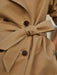 Varley Maddox Short Trench in Light Tan at Baseline Social
