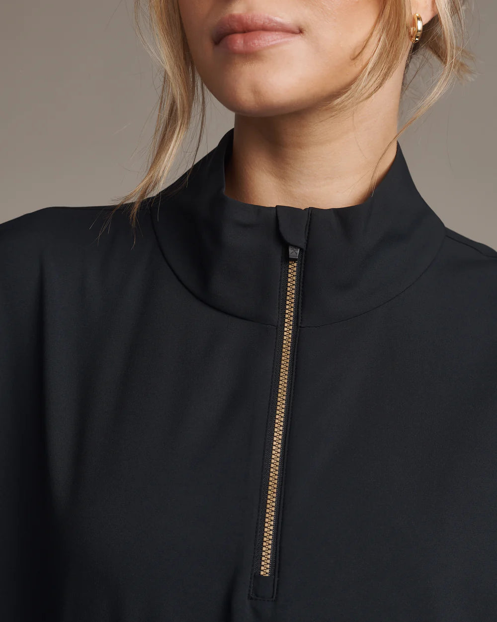 Rhone Mirage Anorak in Black at Baseline Social