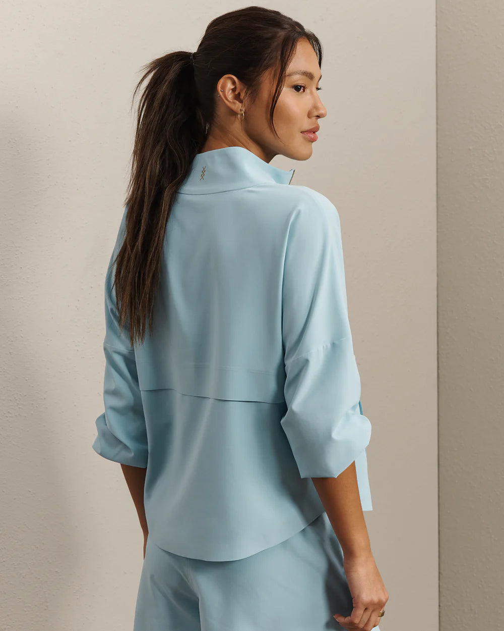 Mirage Anorak in Pool Blue - Baseline Social