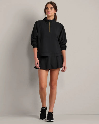 Rhone Mirage Anorak in Pure Black at Baseline Social
