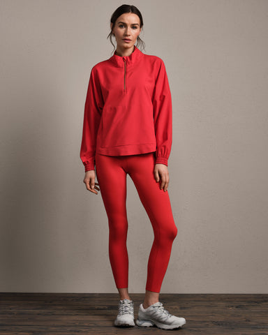 Rhone Mirage Anorak in Cabana Red at Baseline Social