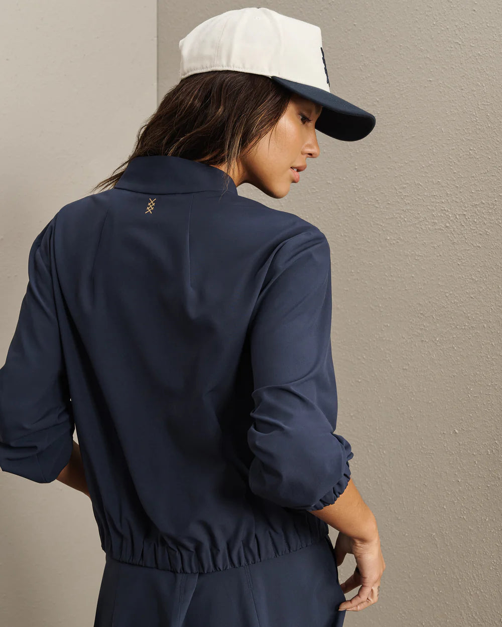 Mirage Jacket in Navy Blue - Baseline Social