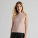 Modern Rib Tank in Rose Dust - Baseline Social