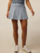 Greyson Phoenix Pathfinder Flare Skirt in Bluestone at Baseline Social