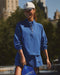 Rhone Mirage Anorak in Deep Sea Blue at Baseline Social