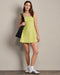 Rhone Rally Dress in Citron Green at Baseline Social
