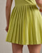 Rhone Rally Dress in Citron Green at Baseline Social
