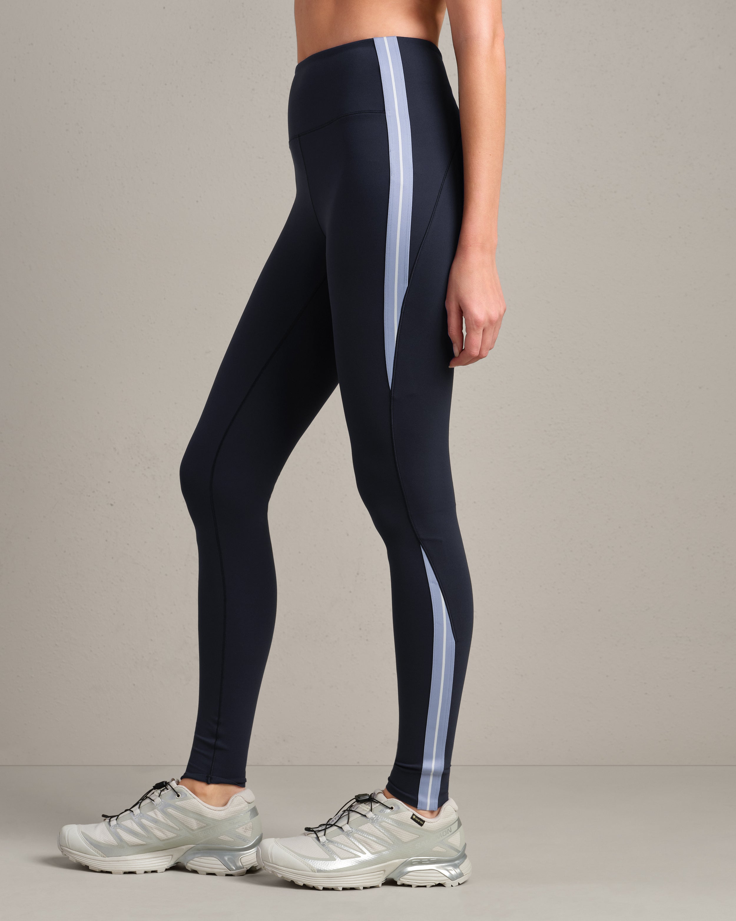 Rhone Retro Revive Legging in Navy Blue at Baseline Social