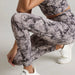 Rhone Revive Printed 7/8 Pocket Leggin in Taupe Mist Marble