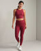 Rhone Revive Longline Bra in Cranberry at Baseline Social
