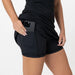 Rhoback Vista Active Dress in Midnight Black at Baseline Social