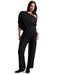 Rhone Dreamglow Bateau Top in Pure Black Heather at Baseline Social