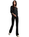 Rhone Dreamglow Bateau Top in Pure Black Heather at Baseline Social