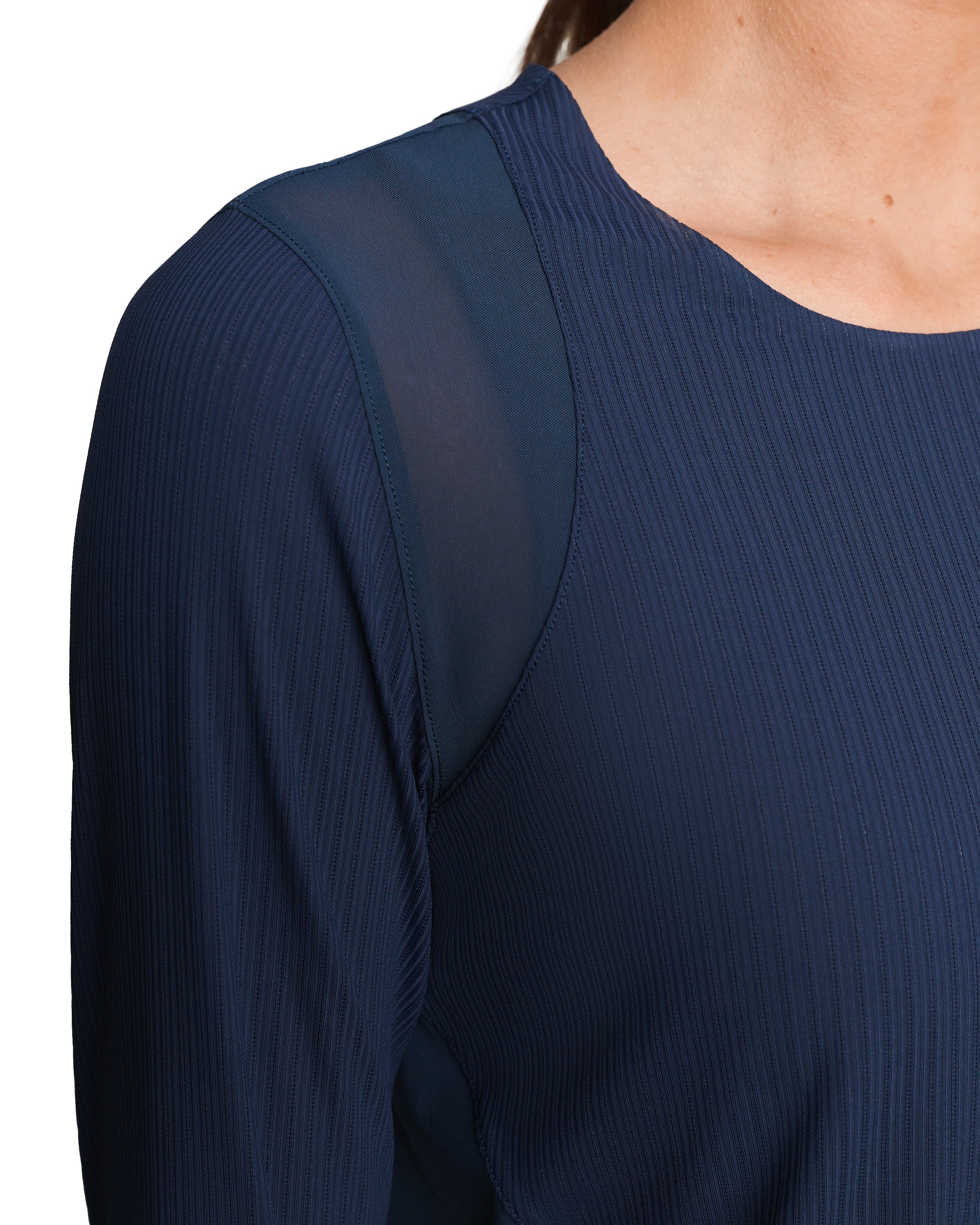 Rhone Lightspeed Long Sleeve in Navy Blue at Baseline Social